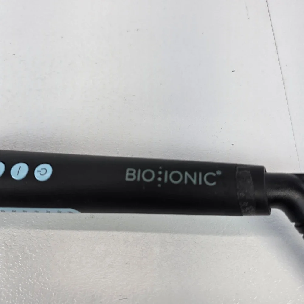 Bio Ionic GrapheneMX Curling Iron 1 Inch Black LXT-CL-1.0 Professional Styler